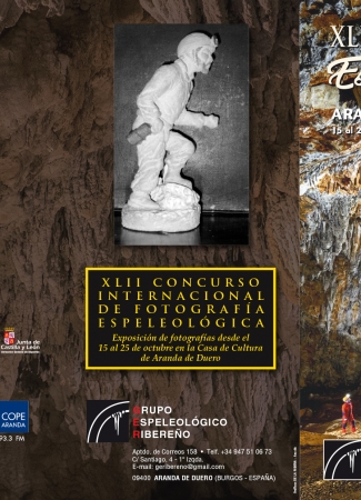 Triptico XLII Jornadas de Espeleología