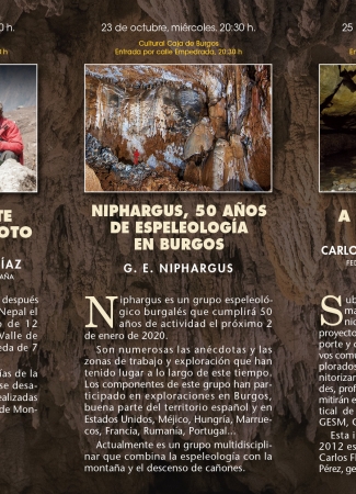 Ponencias XLII Jornadas de Espeleología
