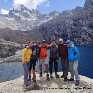 Día de aclimatación. Laguna Churup (4450msnm)