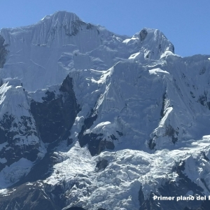 Primer plano del rey del Huayhuash.